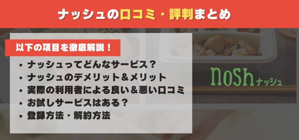 ナッシュ　口コミ